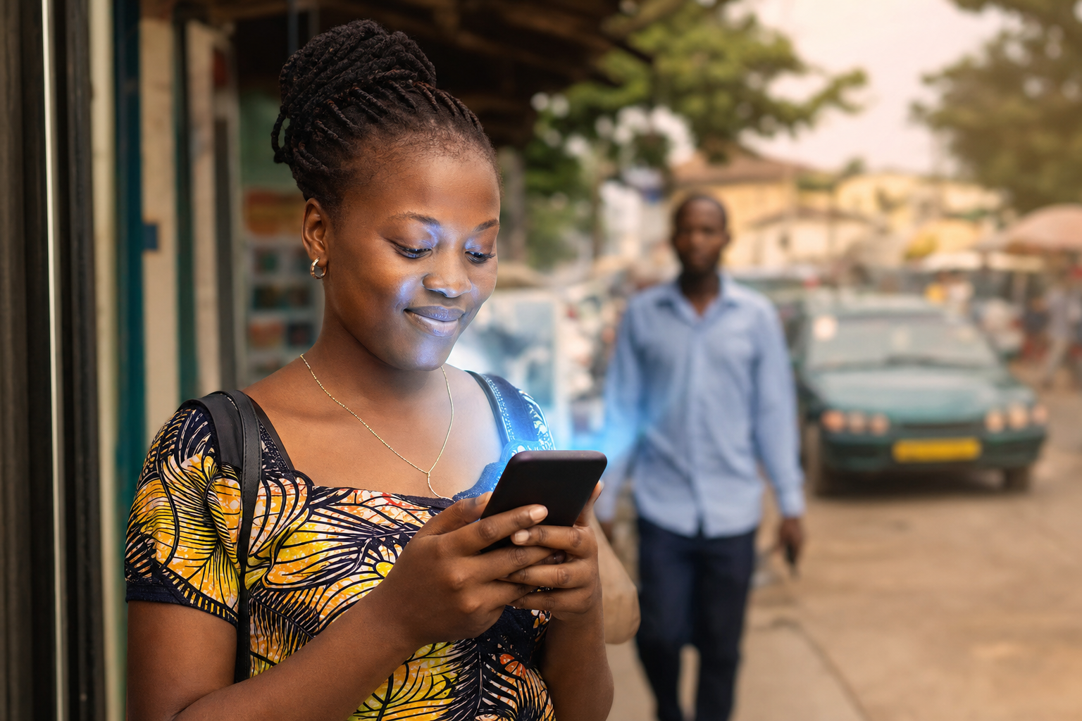 Réception de fonds de la diaspora sur un portefeuille mobile